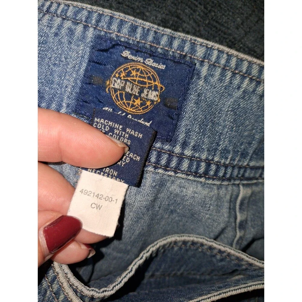 Gap Denim Basics Blue Jean Skirt Women's Size 4 100% Cotton Mini